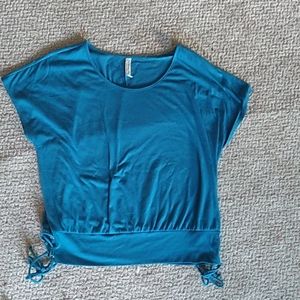 Short sleeve cotton top